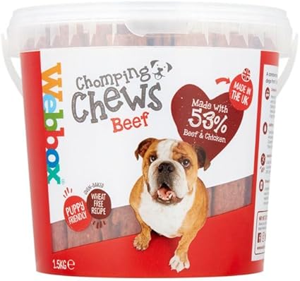 Webbox Meaty Chomping Dog Treat Chews: Irresistible Snacks for Happy, Healthy Dogs