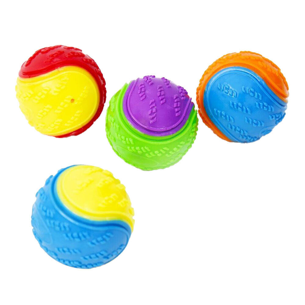 Dog Toy: Bite-Resistant Rubber Ball for Interactive Play, Anti-Destroy Design