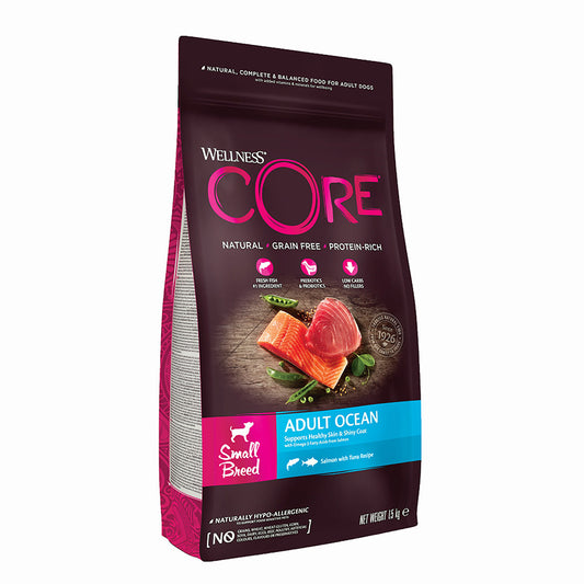 Wellness CORE Small Breed Adult Ocean Salmon and Tuna : 1.5KG