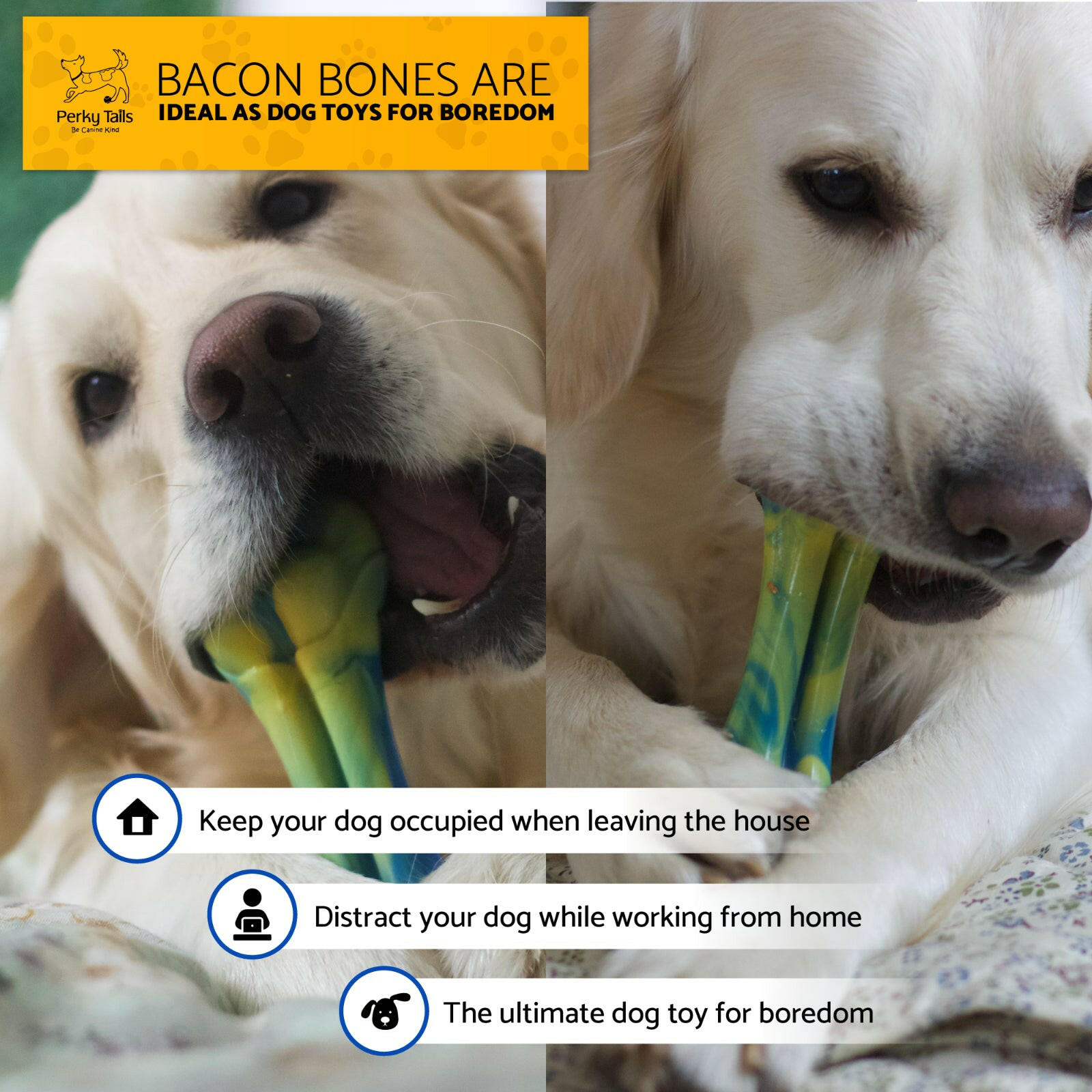 Durable Nylon Bone Chew Toys: Ideal for Aggressive Chewers