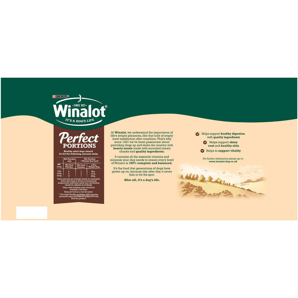 Winalot Variety Pack: Perfect Portions Dog Food in Gravy (40 Pouches x 100g)
