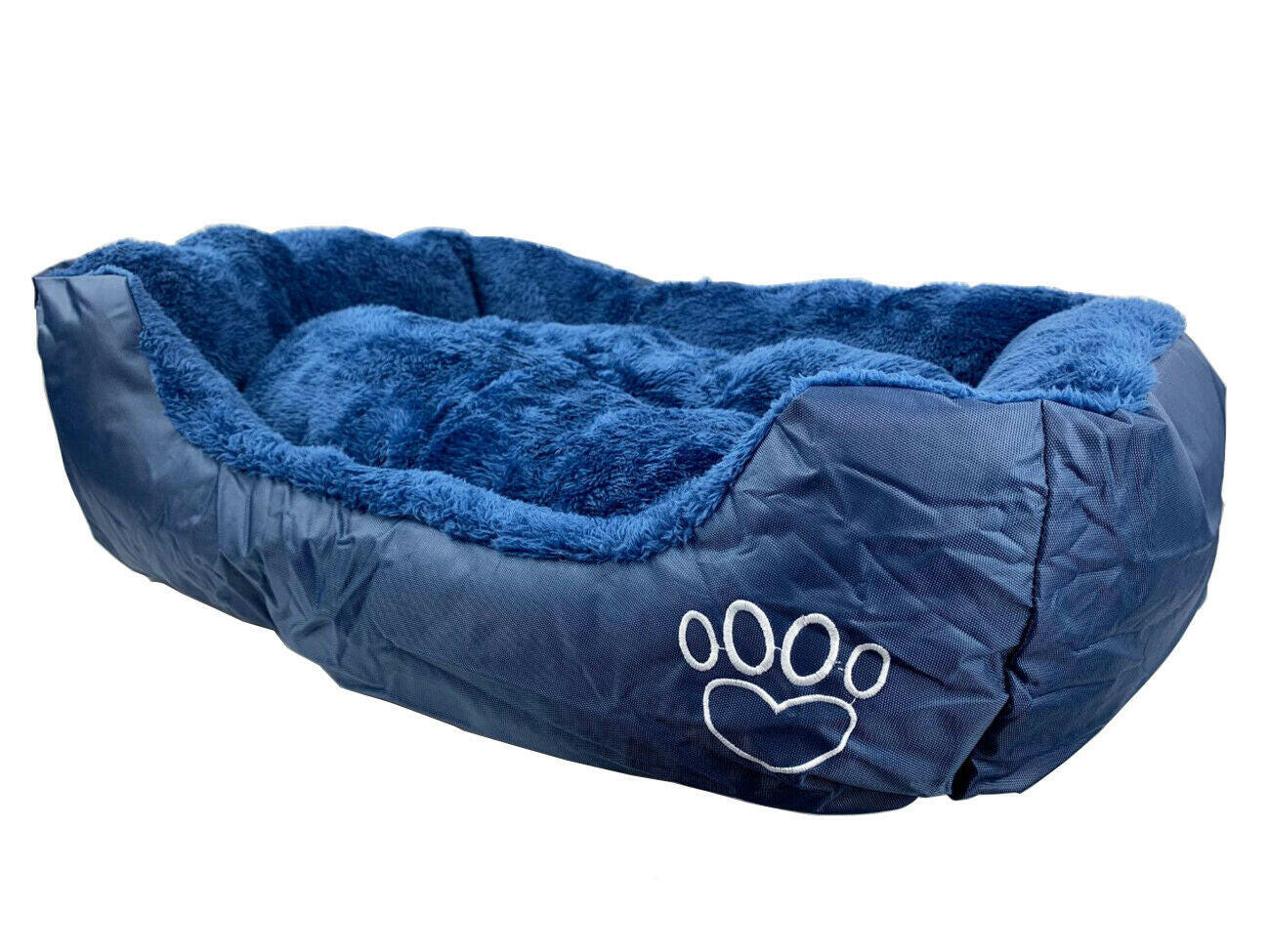Washable Pet Bed with Soft Comfortable Cushion in Various Sizes (S, M, L, XL)