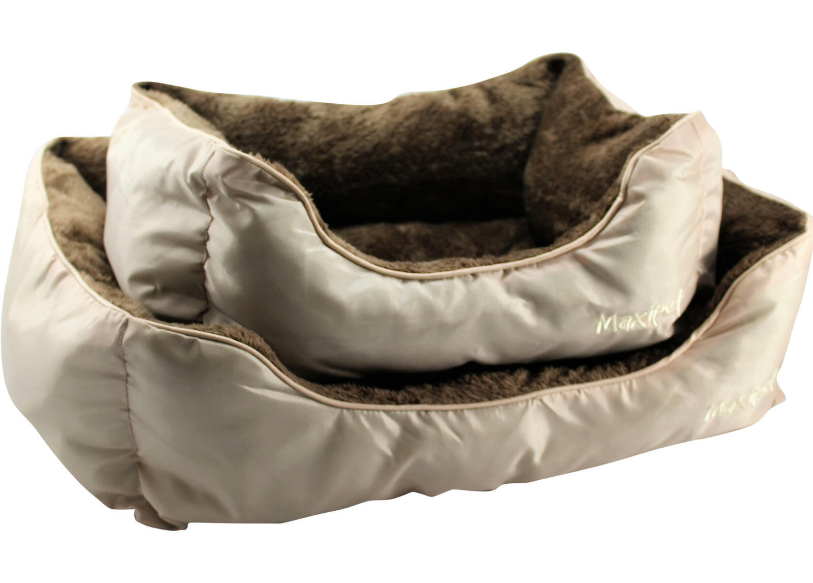 Premium Soft Dog Pet Bed with Basket Design, Washable Cushion, and Fleece Lining for Optimal Comfort